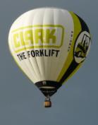 Clark the forklift hot air balloon